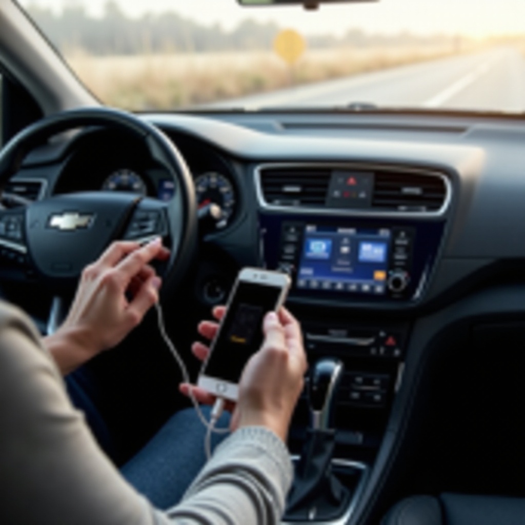how to connect phone to aux in car