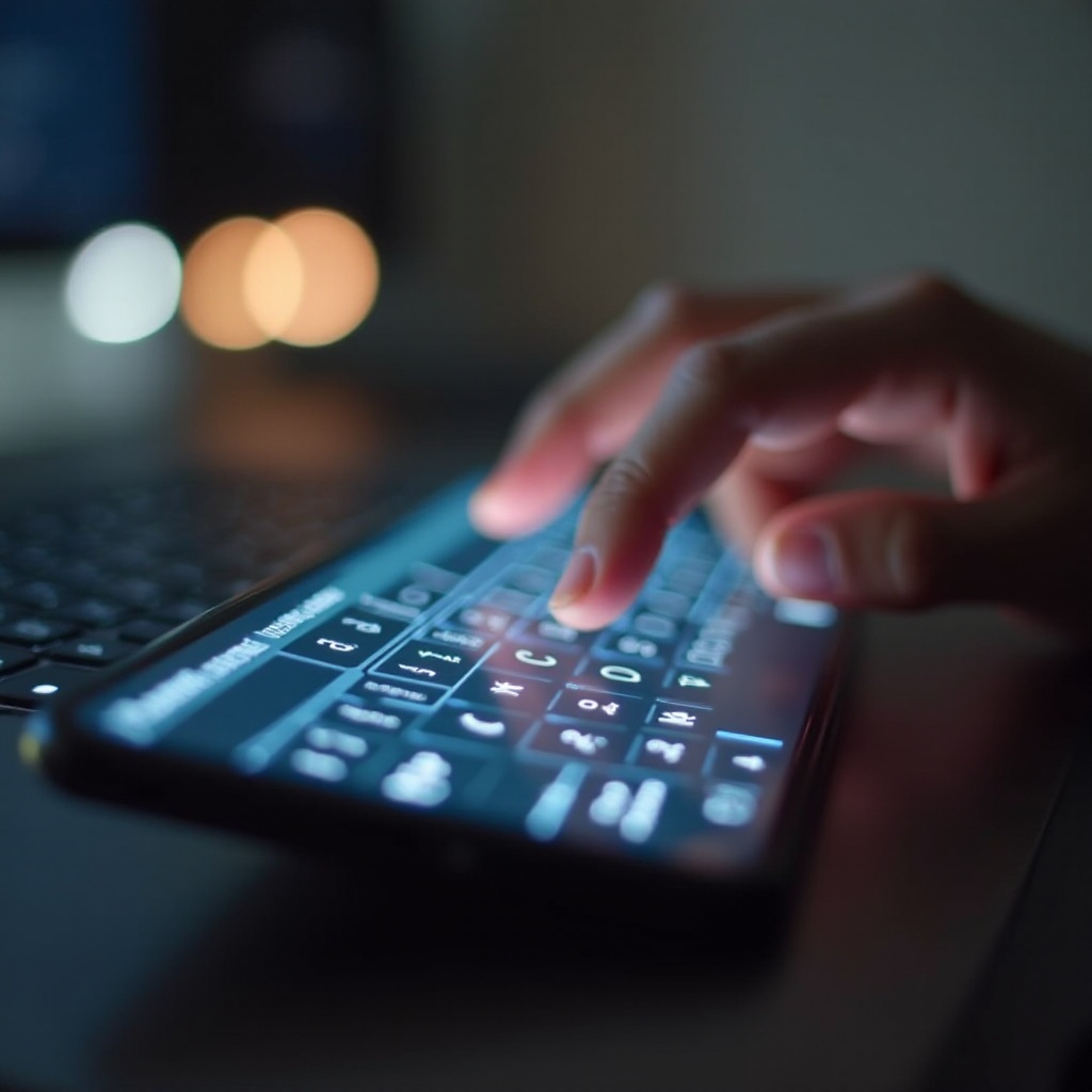 how to type faster on phone