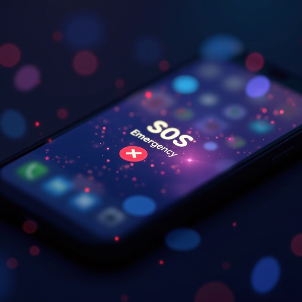 why does my phone have sos