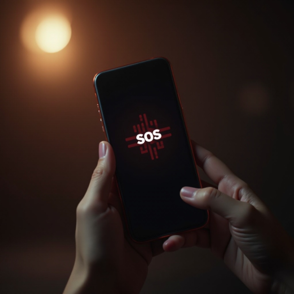 why does my phone have sos