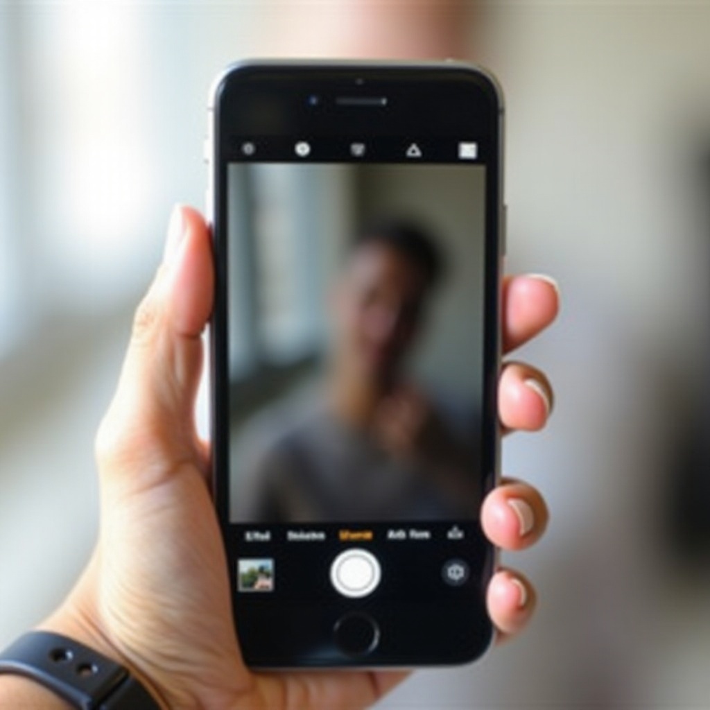 why is my iphone camera not focusing
