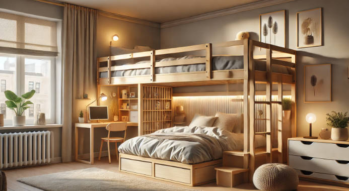 Modern Loft Bed
